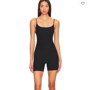 Beyond Yoga one piece spacedye black